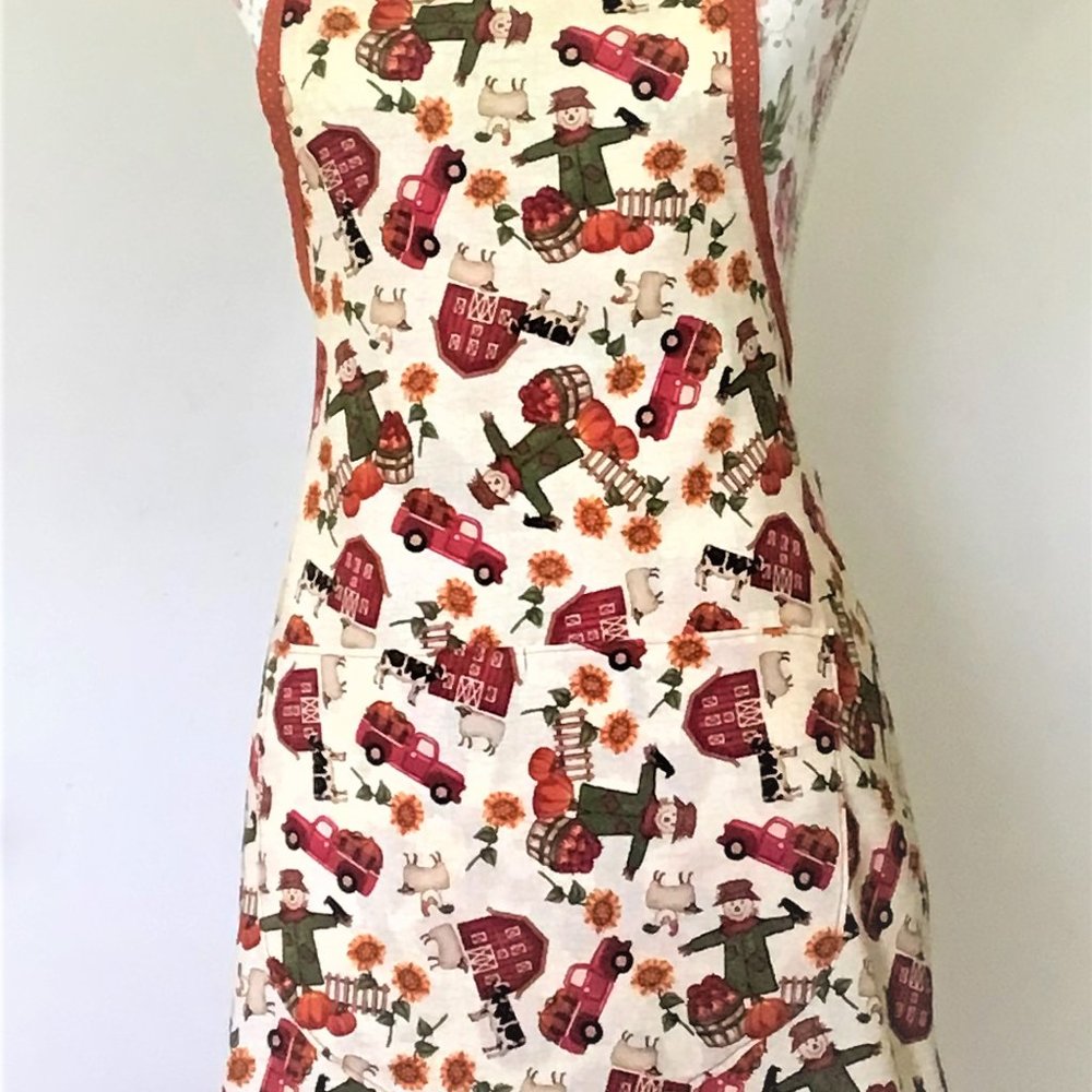 Kitchen Apron Baking Garden Chef Bib Apron Dress